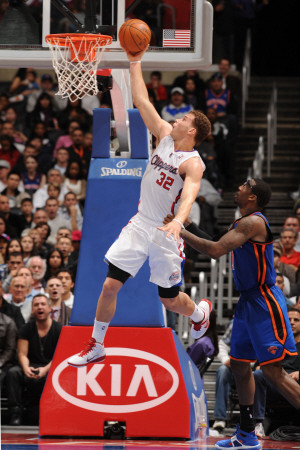 blake griffin los angeles clippers. New York Knicks v Los Angeles