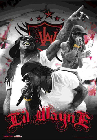 Lil Wayne Concert Poster. Lil Wayne - 3D Poster 3