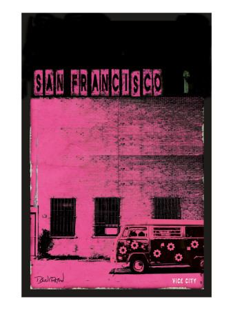 Vice City - San Francisco Premium Poster