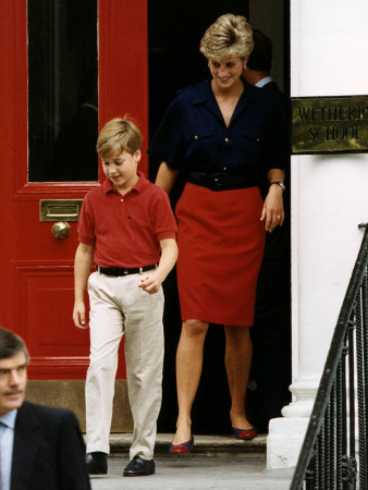 prince william princess diana. Princess Diana with Prince