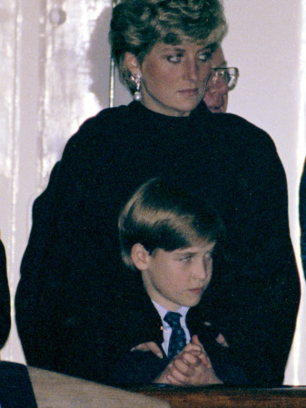 prince william and diana photos. prince william and diana.