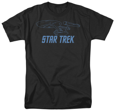 Star Trek-Enterprise Outline T-Shirt