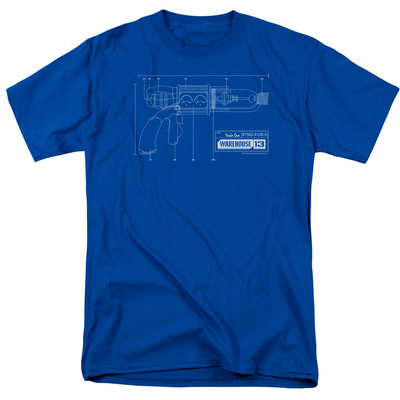 Warehouse 13-Tesla Gun T-shirts