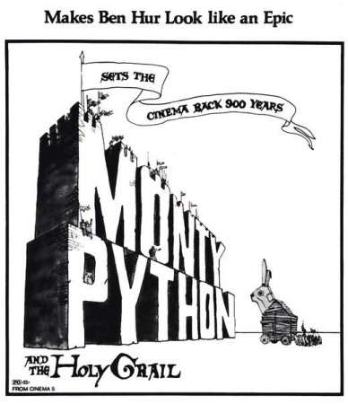 Monty Python and the Holy Grail Masterprint