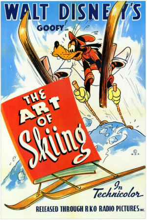 The Art of Skiing Masterprint