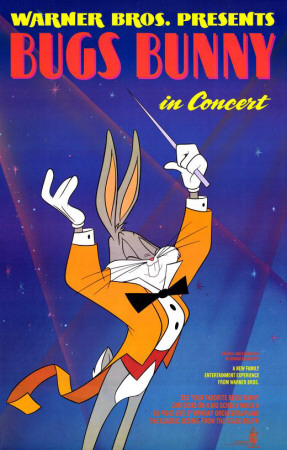 Bugs Bunny in Concert Masterprint