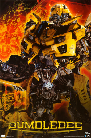 transformers dark of the moon bumblebee poster. Transformers 3 - Dark of the