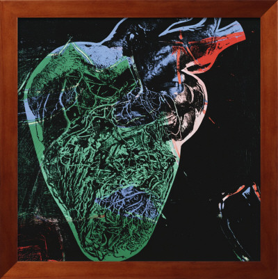 human heart art. Human Heart, c.1979 (green)