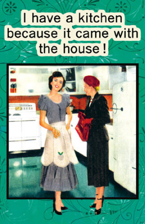 I Have a Kitchen Because It Came With The House Lámina maestra