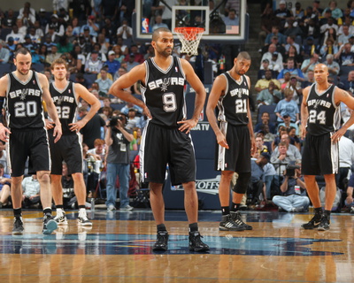 San Antonio Spurs v Memphis Grizzlies - Game Four, Memphis, TN - APRIL 25: Tony Parker Photo by Joe Murphy