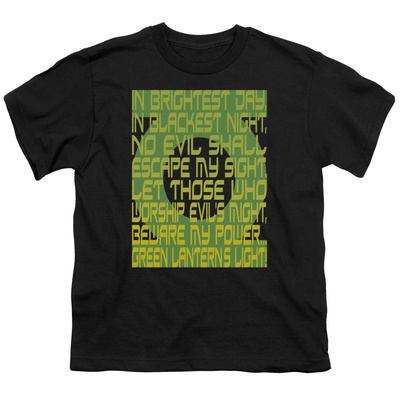 Youth: Green Lantern - Green Lantern Oath T-Shirt at AllPosters. Youth: Green Lantern - Green Lantern Oath T-Shirt at AllPosters.