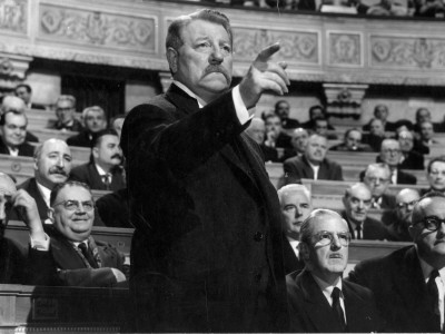 Jean Gabin: Le Président, 1961 Photographic Print by Marcel Dole