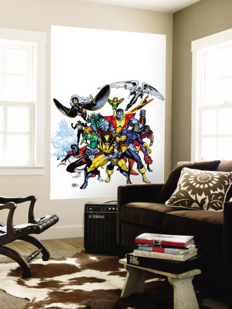 Marvel Legends: Arthur Adams TPB Cover: Wolverine Wall Mural by Arthur Adams