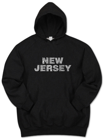 Hoodie: New Jersey Pullover Hoodie