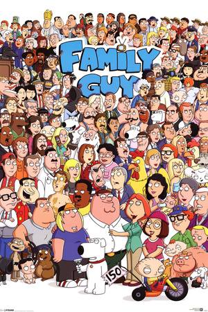 Family Guy Characters Prints