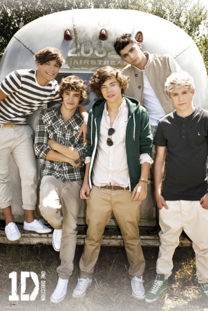  Direction Posters on One Direction  Airstream Poster Bij Allposters Nl