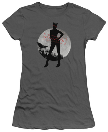 Juniors: Batman Arkham City - Catwoman Convicted T-shirts!