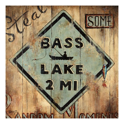 Bass Lake Posters by Janet Kruskamp