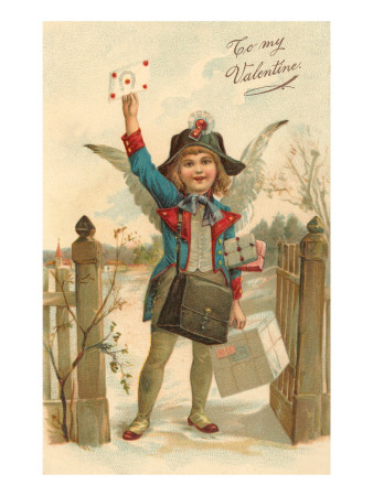 To My Valentine, Cupid as Messenger Posters