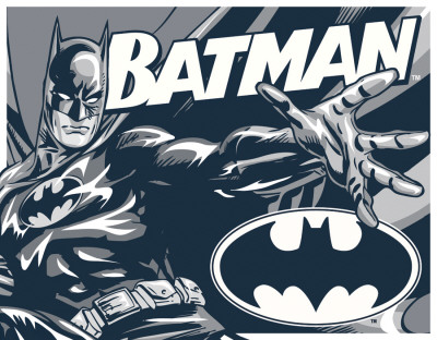 Batman - Duotone Tin Sign