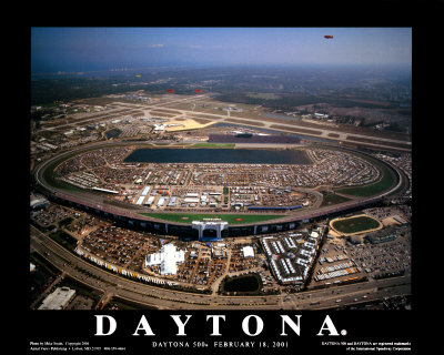 Florida Auto Racing on Daytona Beach  Florida Prints By Mike Smith   Allposters Co Uk