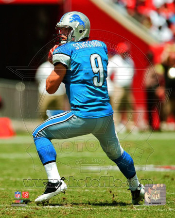 Matthew Stafford 2011 Action Photo