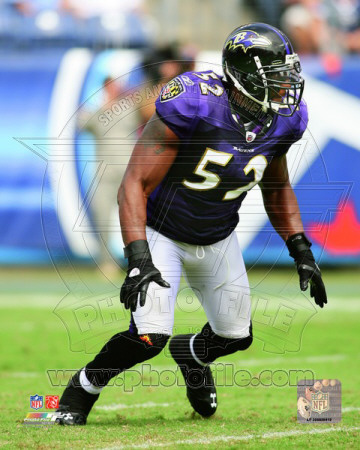 Ray Lewis 2011 Action Photo