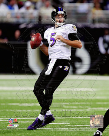 Joe Flacco 2011 Action Photo