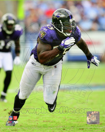 Terrell Suggs 2011 Action Photo