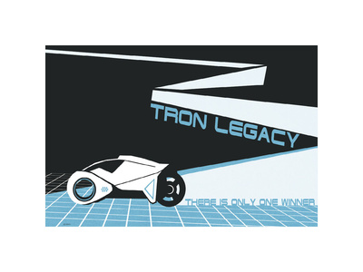 Tron Legacy: There is Only One Winner Lámina giclée