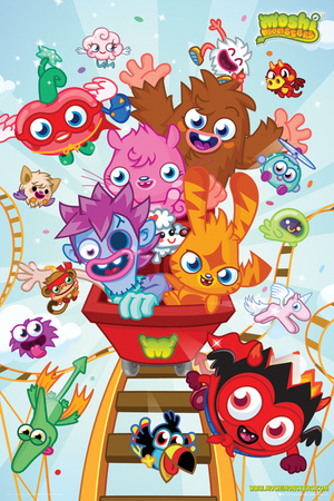 Moshi Monsters-Roller Coaster Posters