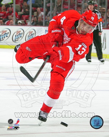 NHL Pavel Datsyuk 2011-12 Action Photo