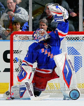 Henrik Lundqvist 2011-12 Action Photo