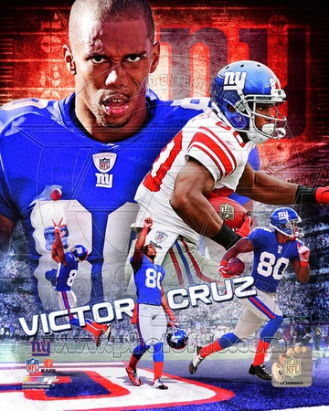 Victor Cruz 2012 Portrait Plus Photo