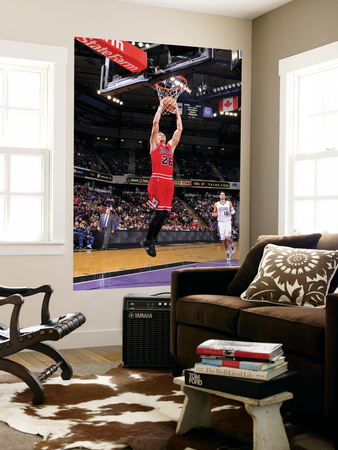 Chicago Bulls v Sacramento Kings: Kyle Korver Print by Rocky Widner