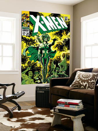 X-Men No.51 Cover: Dane, Lorna and X-Men Print by Jim Steranko