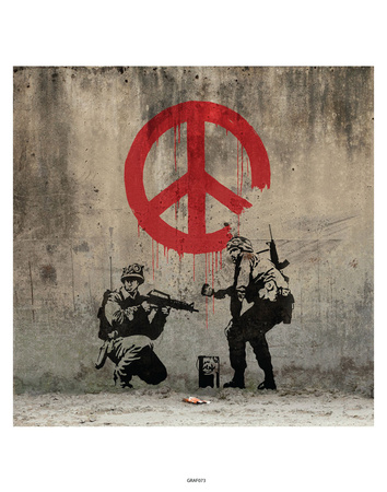 War and Peace Art Print