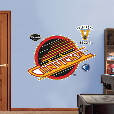 Vancouver Canucks Classic Logo   Wall Decal