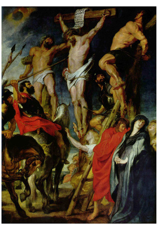 Peter Paul Rubens (Crucifixion) Art Poster Print Prints