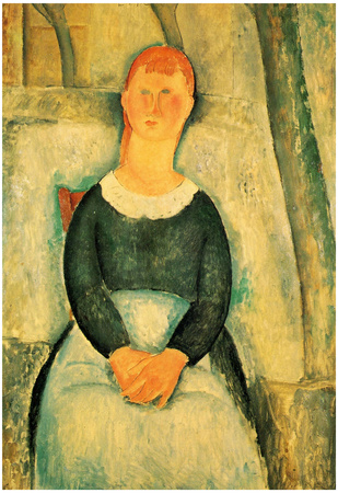 Amadeo Modigliani The Beautiful Merchant Art Print Poster Posters