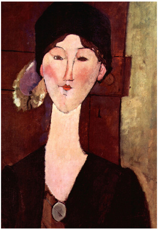 Amadeo Modigliani Portrait of Beatrice Hastings Art Print Poster Posters