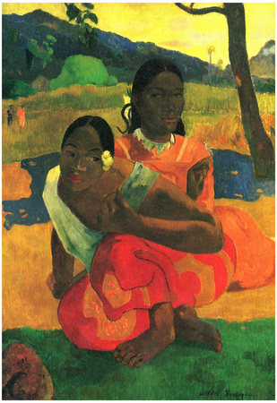 Paul Gauguin When You Hear Art Print Poster Posters