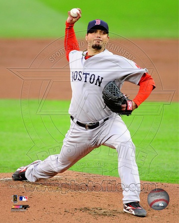 Josh Beckett 2012 Action Photo