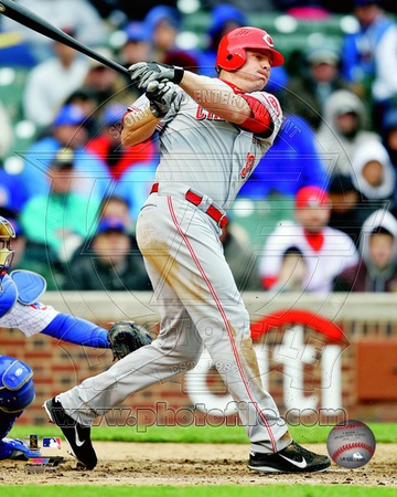 Jay Bruce 2012 Action Photo