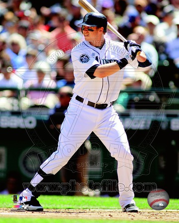 Justin Smoak 2012 Action Photo