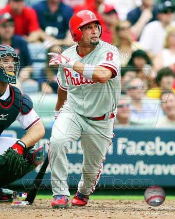 Shane Victorino 2012 Action Photo