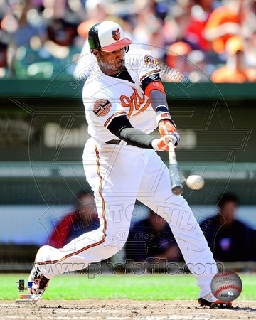 Adam Jones 2012 Action Photo