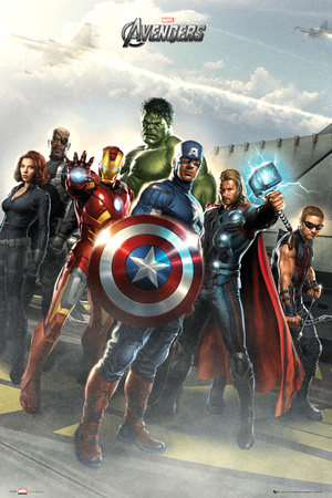 Avengers-Airbase Poster