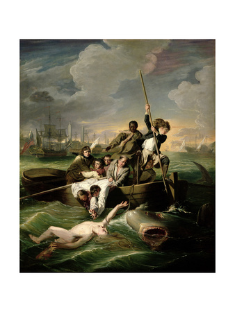 Watson and the Shark, 1782 Giclee Print by John Singleton Copley