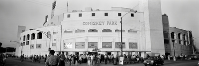 People Outside a Baseball Park, Old Comiskey Park, Chicago, Cook County, Illinois, USA Photographic Print by  Panoramic Images